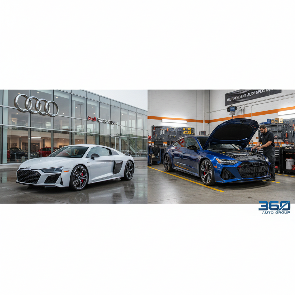 Audi Repair in Georgetown: Dealership vs. Independent Specialist