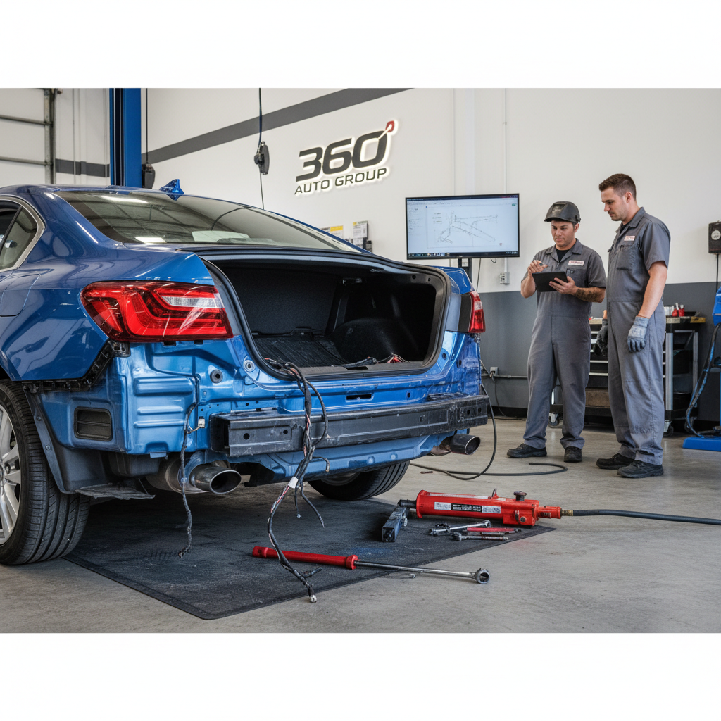 Behind the Bumper: Rebuilding a Rear-End Collision in Georgetown