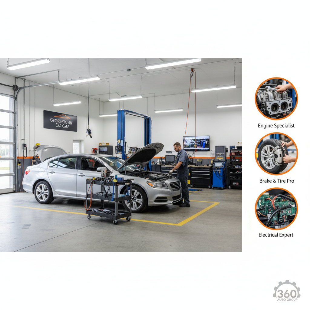 Georgetown Car Care: One-Stop Shop vs. Multiple Specialists