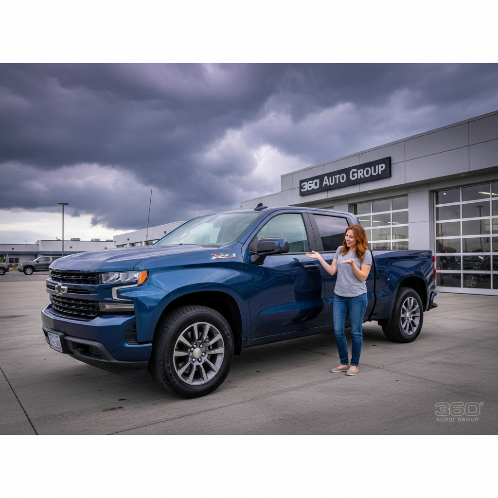 Georgetown Hail Repair: Sarah's Stormy Chevrolet Silverado Story