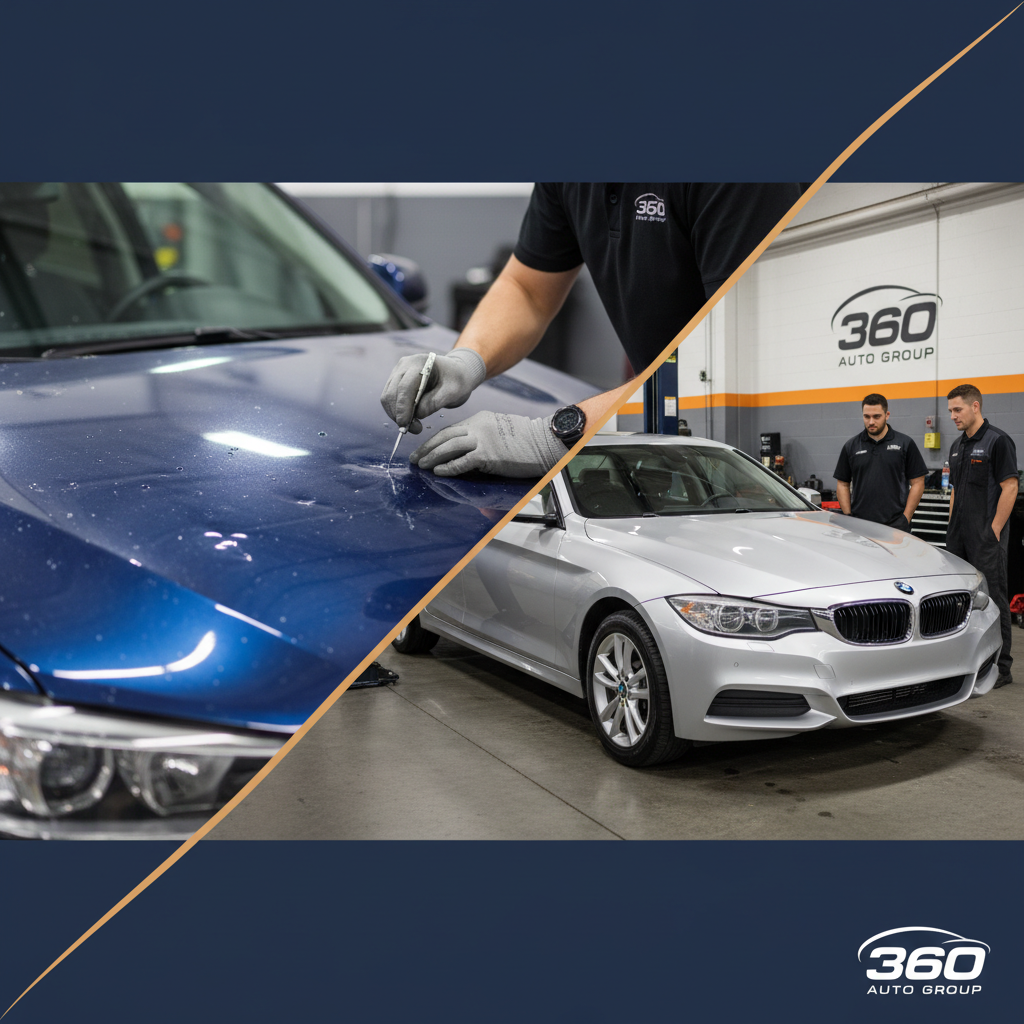 Hail's Aftermath: When to DIY Dents vs. Professional Help