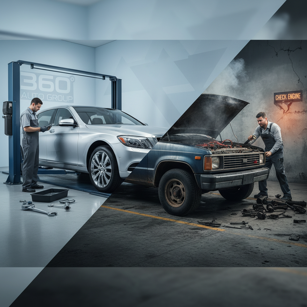 High Mileage Vehicle Care: Preventative vs. Reactive