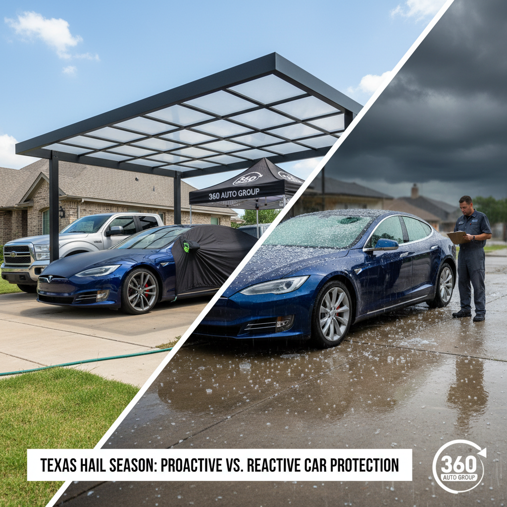 Texas Hail Season: Proactive vs. Reactive Car Protection
